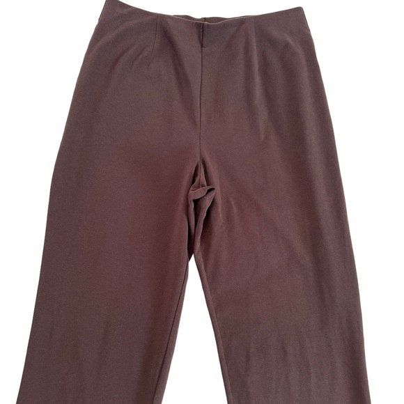 L.L. Bean Stretchy Waistband Brown Long Pants Size Small Reg - Picture 4 of 16